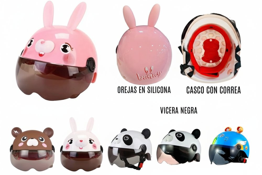 CASCO PROTECTOR ABS PARA NIÑOS