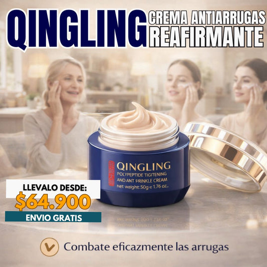 CREMA REAFIRMANTE ANTI-EDAD | QINGLING®