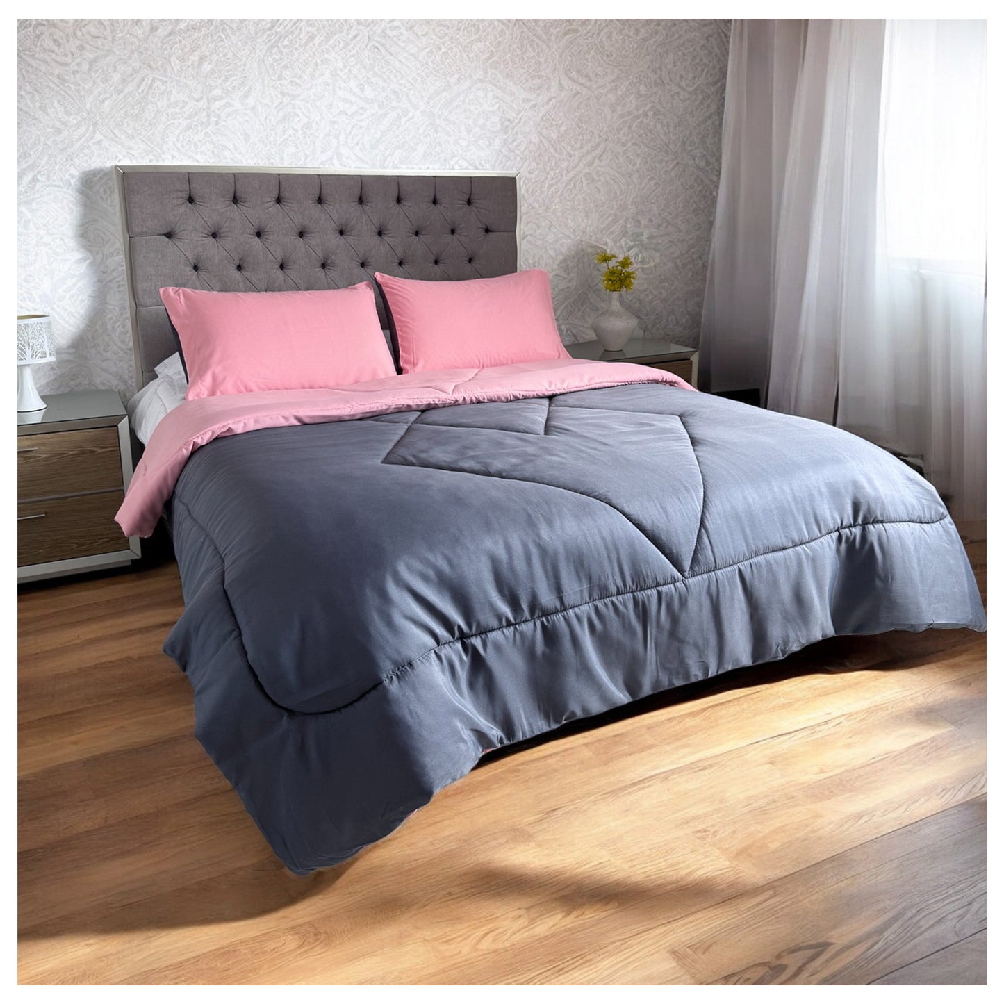 EDREDÓN PREMIUM® DOBLE FAZ CAMA DOBLE
